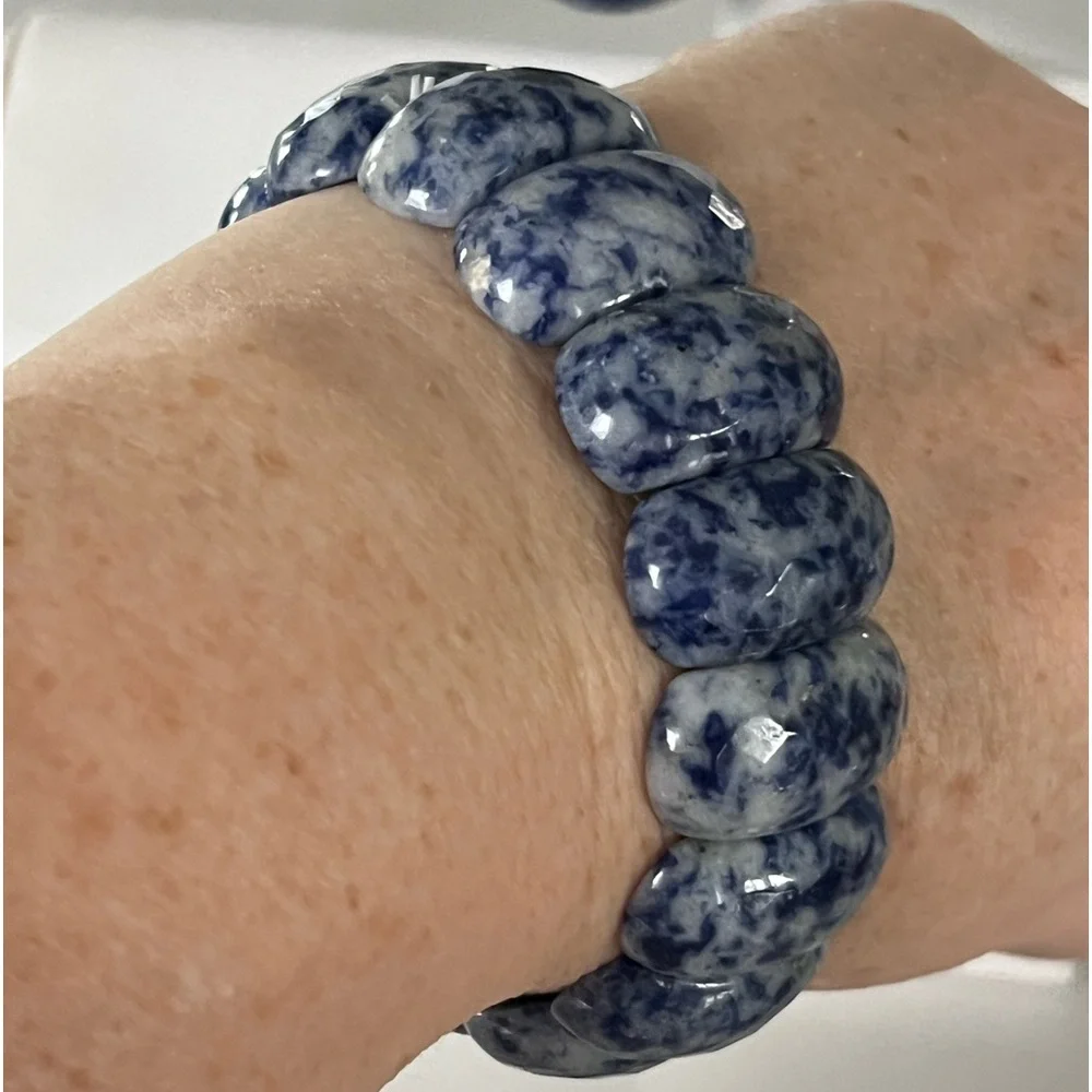 BRACELET BUNDLE | Blue Spot Jasper & Sodalite